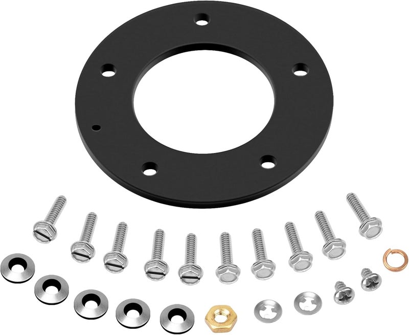Magluv Gasket for Fuel Tank Sending Unit for Moeller Marine 035728-10, Fuel Sending Unit Gasket Fuel Sender Gasket Marine, Fuel Sender Gasket Gasket Kit, 5 Hole, Electric and Mechanical - Image 1